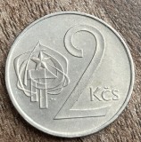 C50 - Moneda foarte veche - Cehoslovacia - 2 kororane - 1983