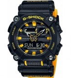 Casio G-Shock Analogic/Digital Ceas Bărbați 49,5mm Cronograf Baterie cu Căciuc Neagră Curea GA-900A-1A9ER