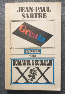 Jean-Paul Sartre - Greața (Univers; 1990) foto