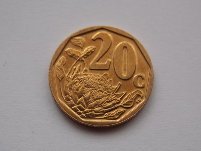 20 CENTS 2003 AFRICA DE SUD-AFORIKA BORWA-UNC