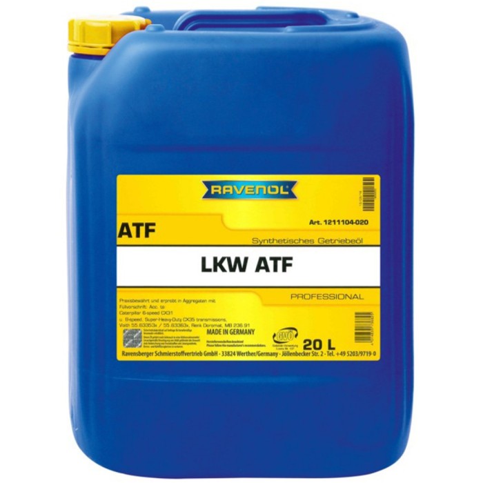 Ulei Ravenol ATF LKW Synthetik 20 litri
