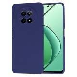 Husa premium din silicon pentru realme 12 / 12x - softflex, microfibra, navy blue