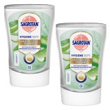 Set 2 Rezerve sapun lichid antibacterian Sagrotan No Touch cu Aloe pentru dispenserul automat cu senzor, 250 ml - compatibil cu DETTOL