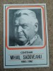 C9 10 - 1980 - Calendar de buzunar - Editura Minerva - Mihail Sadoveanu
