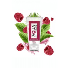 Lubrifiant Aqua Travel Aroma Zmeura 50 ml