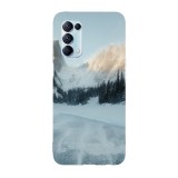 Husa compatibila cu Oppo A74 model Ski slope, Silicon, TPU, Viceversa, Transparent, Carcasa