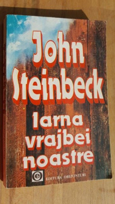 Iarna vrajbei noastre- John Steinbeck foto