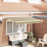 vidaXL Cortina Retractabilă Verde 250 x 200 cm țesătură 3329467