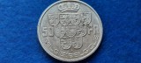 BELGIA 50 FRANCS 1939, Europa, Argint