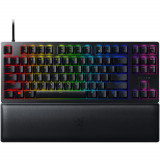 Cumpara ieftin Tastatura gaming Razer Huntsman V2 Tenkeyless, Linear Optical Switch Red, Razer Chroma RGB, US Layout, Negru