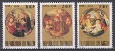 Niger 1981 - Crăciun - Picturi de Botticelli, MNH