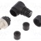 Conector M12 mufă PIN 4 tată D-Ethernet IP67 DEGSON ELECTRONICS