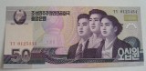 B11 - Bancnota foarte veche - Coreea de nord - 50 won - 2002