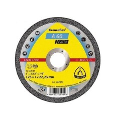 Disc de tăiere KLINGSPOR A 60 Extra, plat, universal, pentru inox, metal, 115mmx1mm
