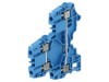 Conector de &Icirc;mbinare Șine 0,2-4mm2 2 Piste 4 Borne Albastru SNK, TE Connectivity