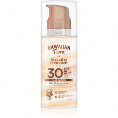 Hawaiian Tropic Hydrating Protection Face Lotion crema de soare pentru fata SPF 30 50 ml