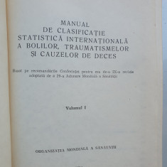 CLASIFICATIA INTERNATIONALA A BOLILOR, VOL 1, 1977, 728 pagini, cartonata