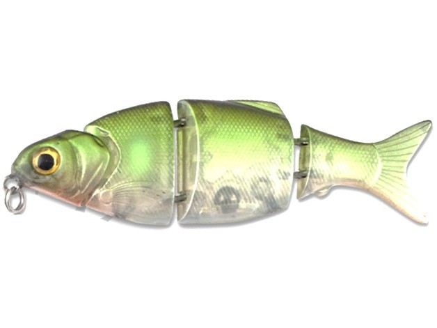SWIMBAIT REAL SHAD COLMIC S 8cm 10gr GREEN AYU