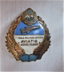 Scoala militara ofiteri de aviatie Aurel Vlaicu - RARA! foto