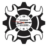 SERVICE AUTO-ceas de perete (personalizabil)