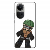 Husa compatibila cu Oppo Reno10 5G Silicon Gel Tpu Model One Punch Man Mumen Rider