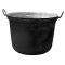Ceaun emailat, caldare cu manere, 60 L