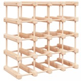 Cumpara ieftin Raft de vin pentru 20 sticle, 46,5x23x46,5 cm, lemn masiv pin