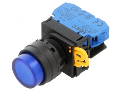 Comutator LED 22mm foto
