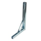 Consola rabatabila, din tabla zincata, 300 x 200 x 30 mm