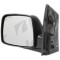 Oglinda exterioara Hyundai H1, 02.2008, partea Dreapta, culoare sticla crom , sticla convexa, cu carcasa neagra, ajustare electrica,