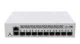 Switch Administrabil MikroTik CRS310-1G-5S-4S+IN, L3, 9 Porturi SFP/SFP+ cu PoE, Montare Rack 1U