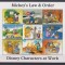 ST.VINCENT &amp; GRENADINES 1996 DISNEY MI.3417-3425 KLEINBOGEN MNH