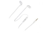 Căști In-Ear Albe cu Microfon Jack 3.5mm 1.2m 32&Omega;