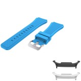 Curea silicon compatibila Samsung Galaxy Watch8 Classic 46mm, Lite blue
