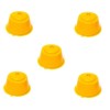 Set 5 Capsule cafea, reutilizabila, reincarcabila, compatibil Dolce Gusto, galben