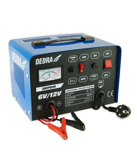 DEDRA Redresor Baterie Auto 6/12V, 12-100Ah