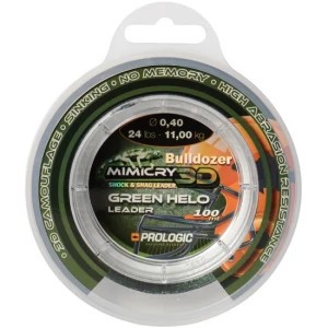 Fir Prologic Leader Mimicry Green Helo 0.60mm/21.3kg/100m foto
