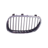 Grila radiator Bmw Seria 5 (E60/E61), 06.2003-06.2010, stanga, crom/crom/negru, 51137027061, 201705-1