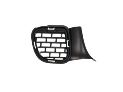 Grila bara protectie, spoiler Dodge Challenger, 09.2014-2024, model: SRT Hellcat, montare fata, dreapta, negru, textura, RapidAuto foto