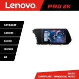 Navigatie Hyundai i20 2020+ Lenovo QLED 2K Android 12+256GB 360