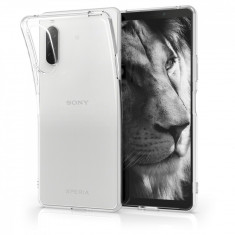 Husa pentru Sony Xperia 10 II, Silicon, Transparent, 51884.03 foto