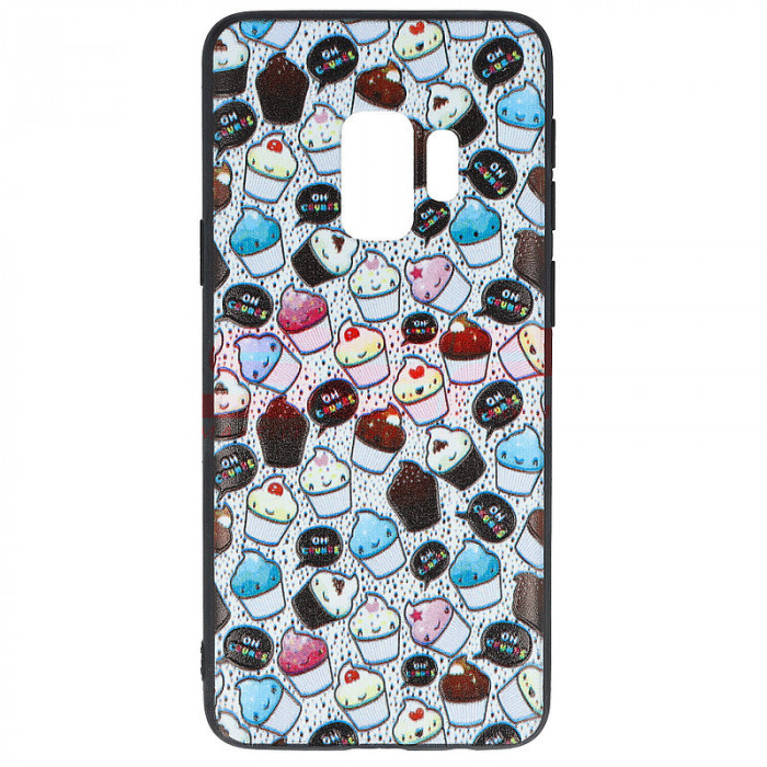 Toc TPU+PC UV Print 3D Samsung Galaxy S9 Cupcakes