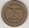 FRANTA - 2 Francs 1924 . LF1,10, Europa