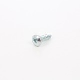 Surub pentru tabla, cu cap bombat, amprenta cruce, din otel, zincat alb, 4.8 x 16 mm