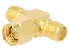 Adaptor &icirc;n T SMA 50&Omega; Aurit PTFE