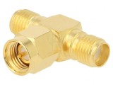 Adaptor &icirc;n T SMA 50&Omega; Aurit PTFE
