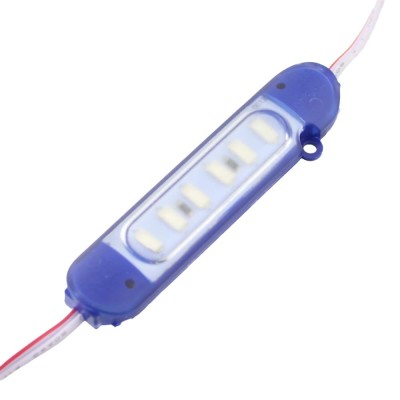 Bara cu LED, albastru, 76x19x8mm, rezistenta la umiditate, 158119 foto