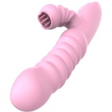 ARMONY - VIBRATOR MULTIFUNCTION WITH STIMULATING TONGUE HEAT EFFECT PINK, ARMONY VIBRATORS
