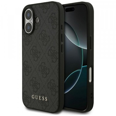 Husa pentru Apple iPhone 17, Guess, 4G Classic, Neagra foto