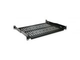 Sertar pentru cabinet 19&quot; 1U 485x350mm max 25kg Negru, Value 26.99.0402